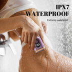 Cordless Electric Shaver for Women: Mini Electric Razors with LED Display - Rechargeable Bikini Trimmer - IPX7 Waterproof Wet Dry Face Razor for Body Pubic Leg