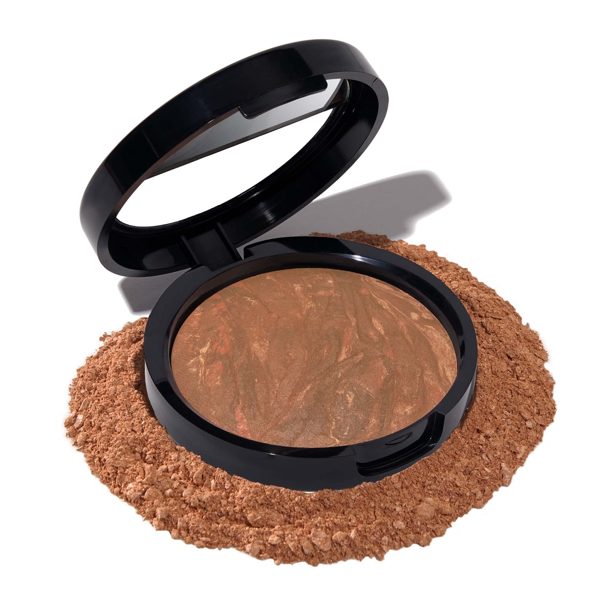 LAURA GELLER NEW YORK Award-Winning Baked Balance-n-Brighten Color Correcting Powder Foundation - Fair - Buildable Light to Medium Coverage - Demi-Matte Natural Finish
