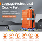 SHOWKOO Luggage Sets Expandable PC+ABS Durable Suitcase Double Wheels TSA Lock Mint Green