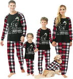 WephuPSho Christmas Family Matching Pajamas, Festive Xmas Jammies Sets for the Whole Family, Holiday Pjs Christmas