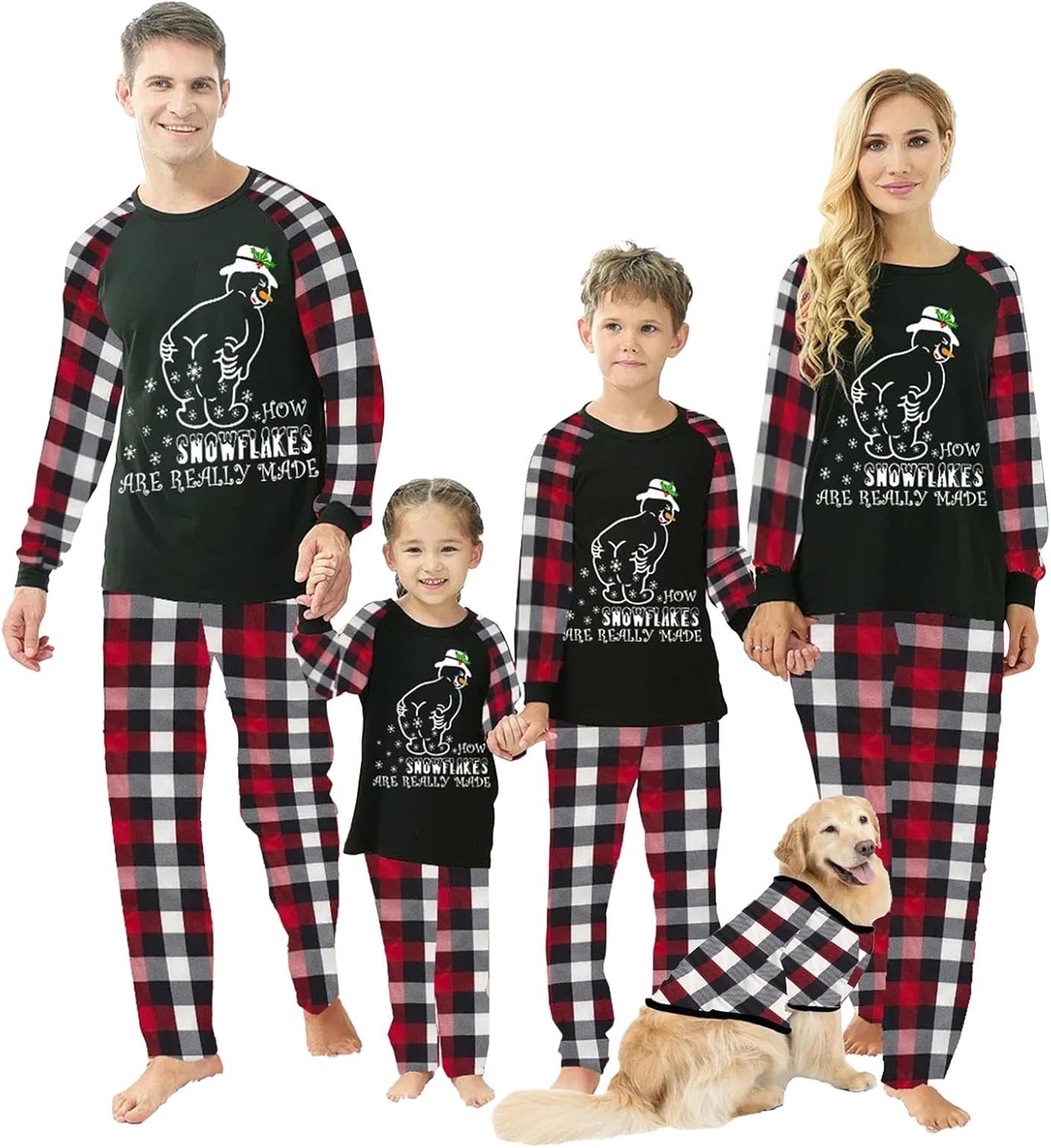 WephuPSho Christmas Family Matching Pajamas, Festive Xmas Jammies Sets for the Whole Family, Holiday Pjs Christmas