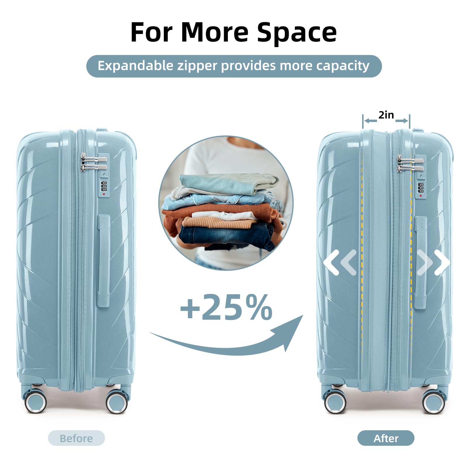 Carry On Luggage 22x14x9 Airline Approved, 20 Inch Expandable Hardshell Luggage Carry-on Suitcases with Spinner Wheels, Carry On Suitcase Set for Women (MOCHA)