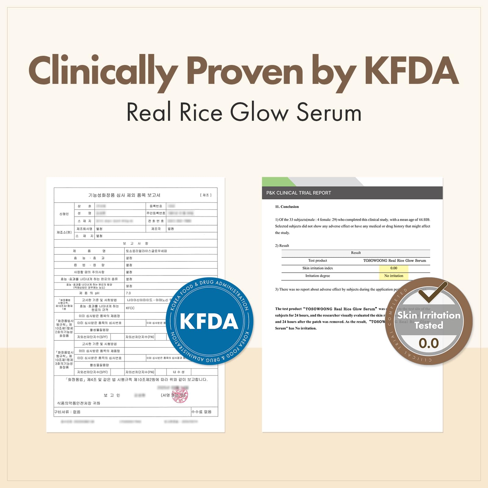 TOSOWOONG Honey Glow 65% Propolis Serum, Hyaluronic Acid, Kojic Acid, Niacinamide, Hydrating Facial Soothing Moisturizer for Irritated Uneven Skin Tone, Glass Skin, Korean Skin Care, 33ml, 1.11 fl.oz.