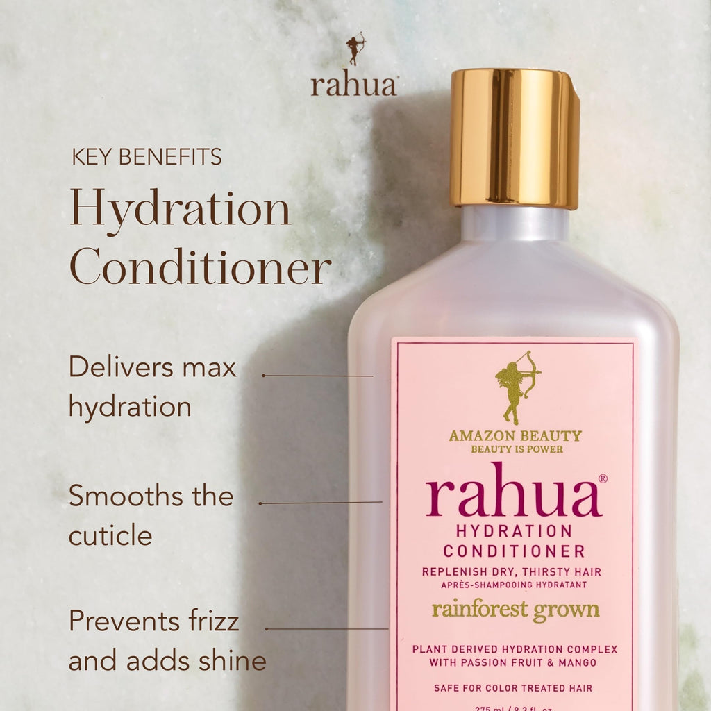 Rahua Hydration Hydrating Hair Conditioner, Moisturizing Conditioner with Naturally Infused, Plant Powered Ingredients, Mango & Passion Fruit, Hair Care for Dry Hair, Frizz & Scalp Care