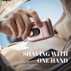 Cordless Electric Shaver for Women: Mini Electric Razors with LED Display - Rechargeable Bikini Trimmer - IPX7 Waterproof Wet Dry Face Razor for Body Pubic Leg