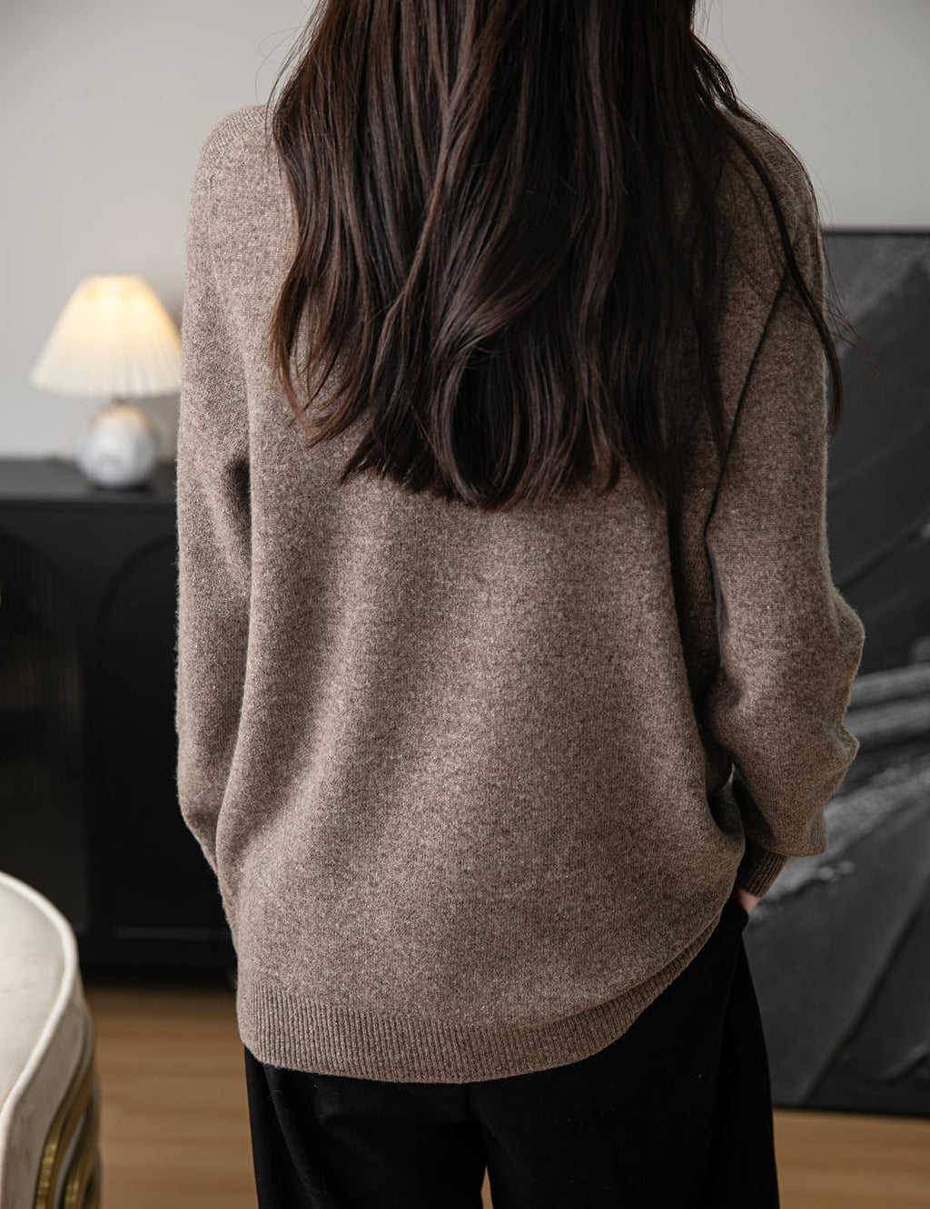 Chanyarn Women's Turtleneck 100% Merino Wool 2025 First-Line Ready to Wear Fall Winter Seamless Knit Pullover Sweater