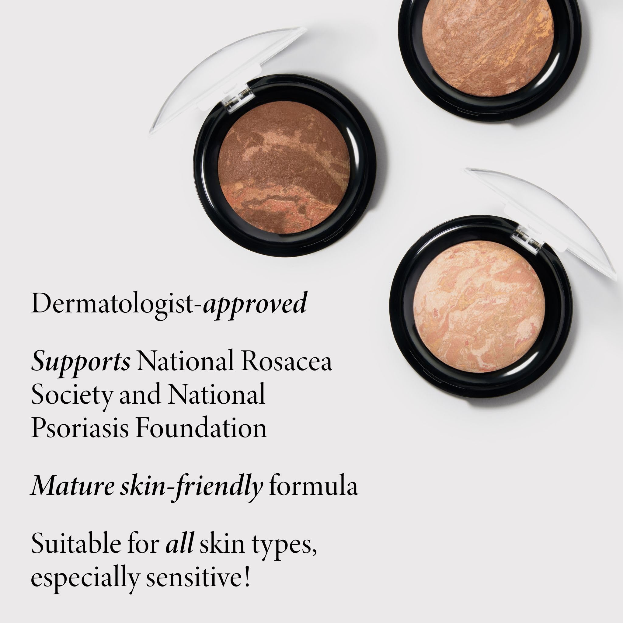 LAURA GELLER NEW YORK Award-Winning Baked Balance-n-Brighten Color Correcting Powder Foundation - Fair - Buildable Light to Medium Coverage - Demi-Matte Natural Finish