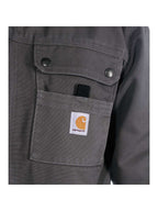 Carhartt Men's Relaxed Fit Washed Duck Sherpa-Lined Utility Jacket