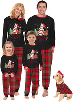 WephuPSho Christmas Family Matching Pajamas, Festive Xmas Jammies Sets for the Whole Family, Holiday Pjs Christmas