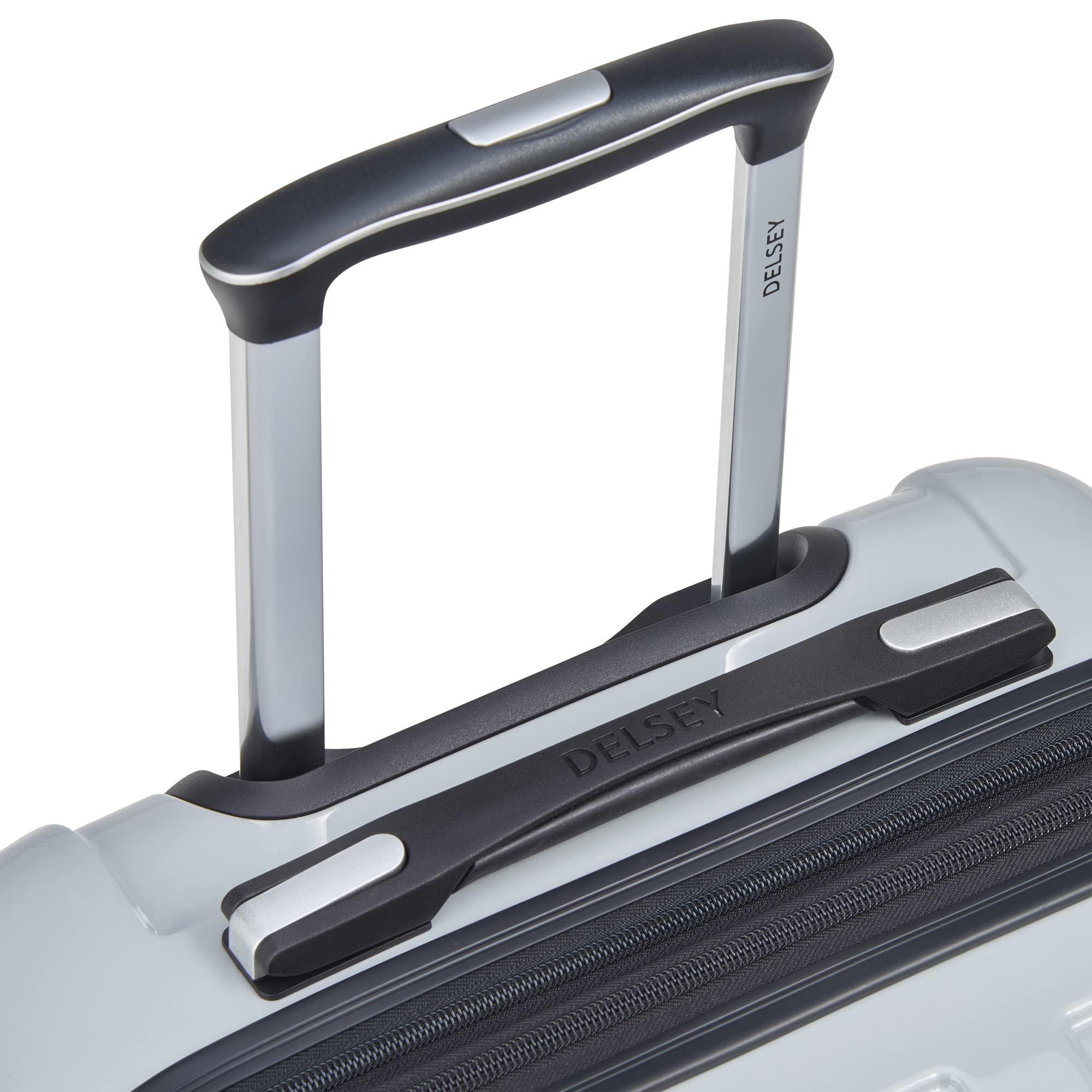 DELSEY PARIS Helium Aero Hardside Expandable Luggage with Spinner Wheels, Blue Cobalt, Checked-Large 28 Inch