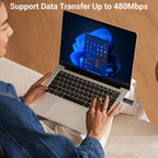 Temdan 4 Pack Lightning to USB C Adapter for iPhone 15/16/17 Pro/17 Pro Max,for iPhone 17/16 Charger,17/16 Accessories,Fast Charging & Data Transfer,USB C Charger Connector Cable,Not for Audio/OTG