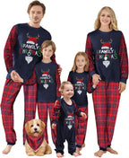 WephuPSho Christmas Family Matching Pajamas, Festive Xmas Jammies Sets for the Whole Family, Holiday Pjs Christmas