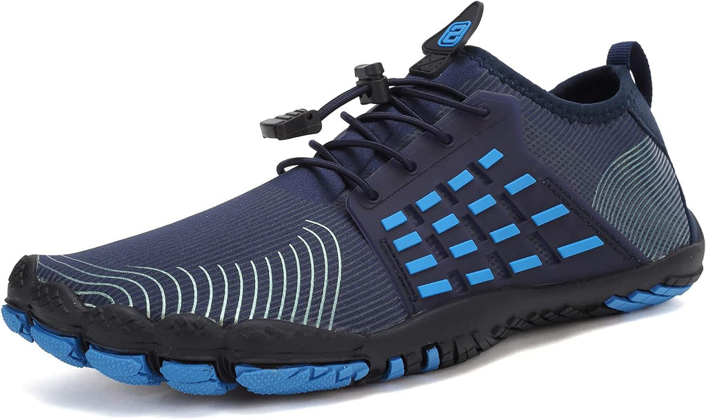 Water Shoes for Men Barefoot Quick-Dry Aqua Sock Outdoor Athletic Sport Shoes for Kayaking, Boating, Hiking, Surfing, Walking