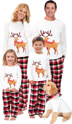 WephuPSho Christmas Family Matching Pajamas, Festive Xmas Jammies Sets for the Whole Family, Holiday Pjs Christmas