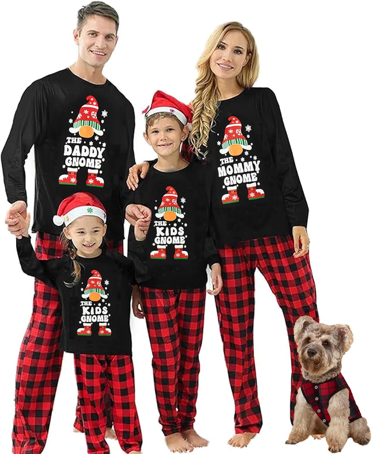WephuPSho Christmas Family Matching Pajamas, Festive Xmas Jammies Sets for the Whole Family, Holiday Pjs Christmas
