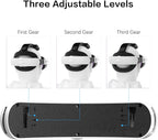 Head Strap for Oculus Meta Quest 3S Quest 3, Fashion Adjustable Comfort Enhanced Support VR Headset Accessories Strap No Battery Reduce Facial Stress and Gaming Immersion