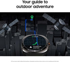 Samsung Galaxy Watch Ultra (2024) 47mm LTE AI Smartwatch w/Energy Score, Wellness Tips, Heart Rate Tracking, Sleep Monitor, Fitness Tracker, GPS, Titanium Gray [US Version, 1Yr Manufacturer Warranty]