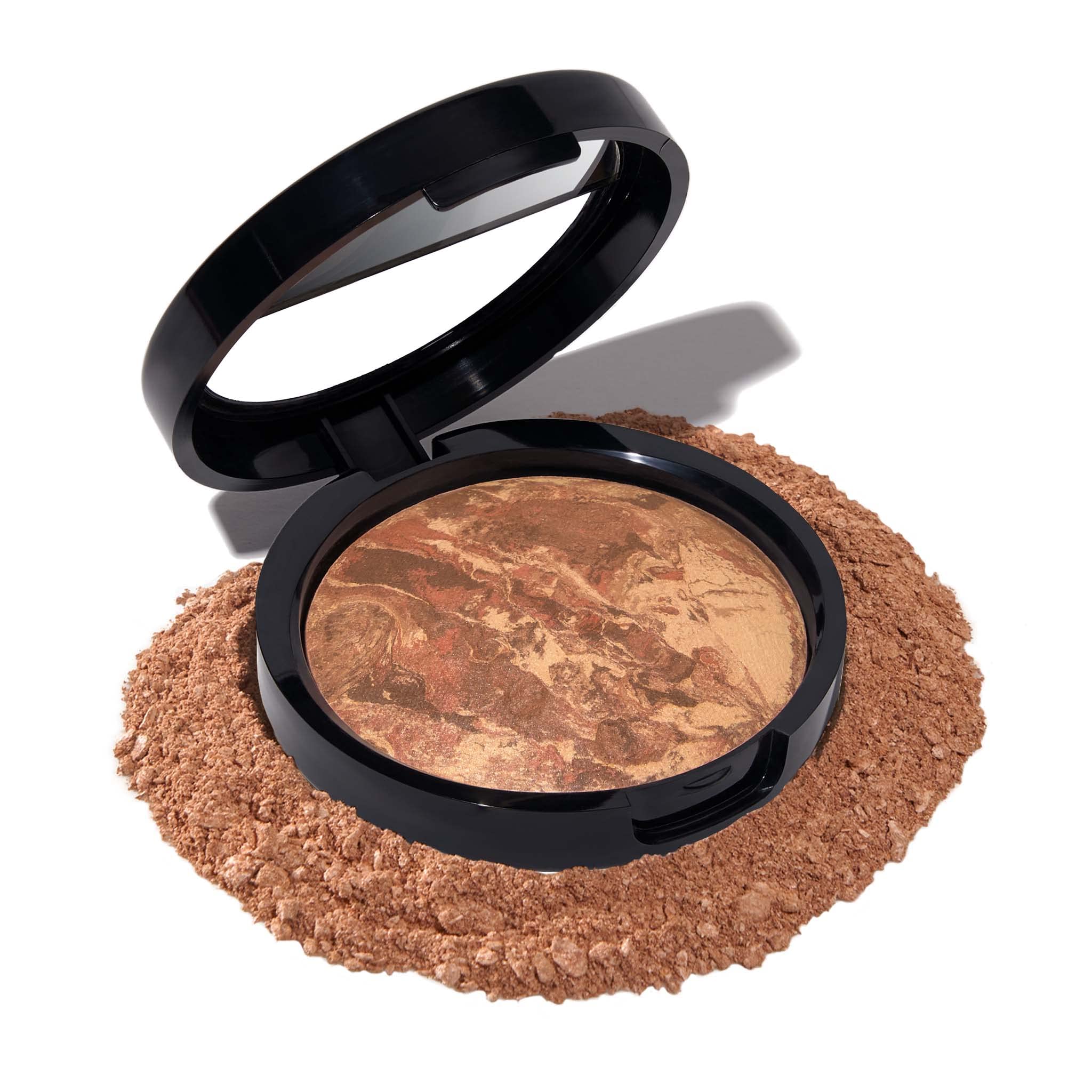 LAURA GELLER NEW YORK Award-Winning Baked Balance-n-Brighten Color Correcting Powder Foundation - Fair - Buildable Light to Medium Coverage - Demi-Matte Natural Finish