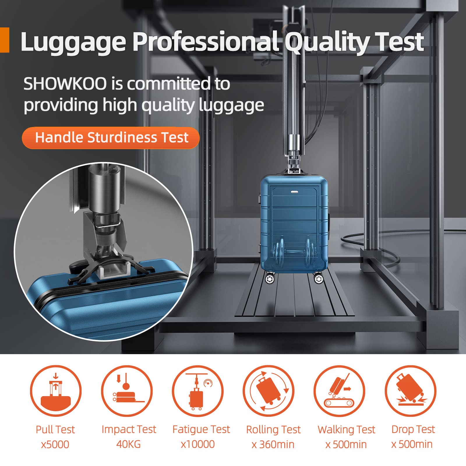 SHOWKOO Luggage Sets Expandable PC+ABS Durable Suitcase Double Wheels TSA Lock Mint Green