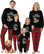 WephuPSho Christmas Family Matching Pajamas, Festive Xmas Jammies Sets for the Whole Family, Holiday Pjs Christmas