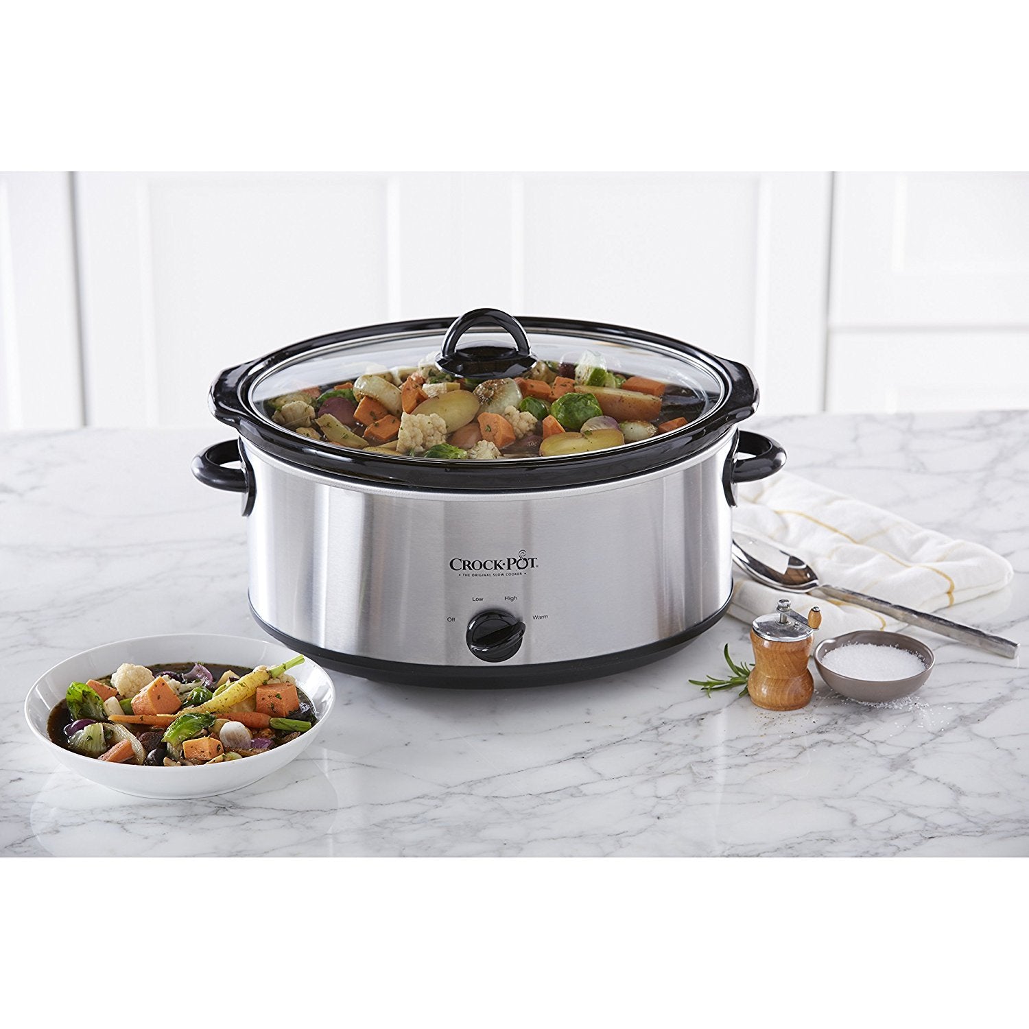 Crock-pot Express Crock Slow Cooker 8 quart Red