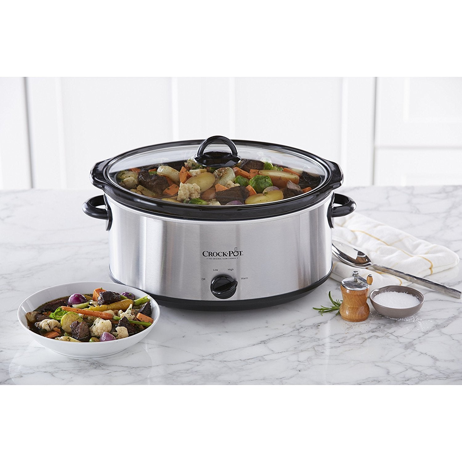 Crock-pot Express Crock Slow Cooker 8 quart Red