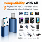 Temdan 4 Pack Lightning to USB C Adapter for iPhone 15/16/17 Pro/17 Pro Max,for iPhone 17/16 Charger,17/16 Accessories,Fast Charging & Data Transfer,USB C Charger Connector Cable,Not for Audio/OTG