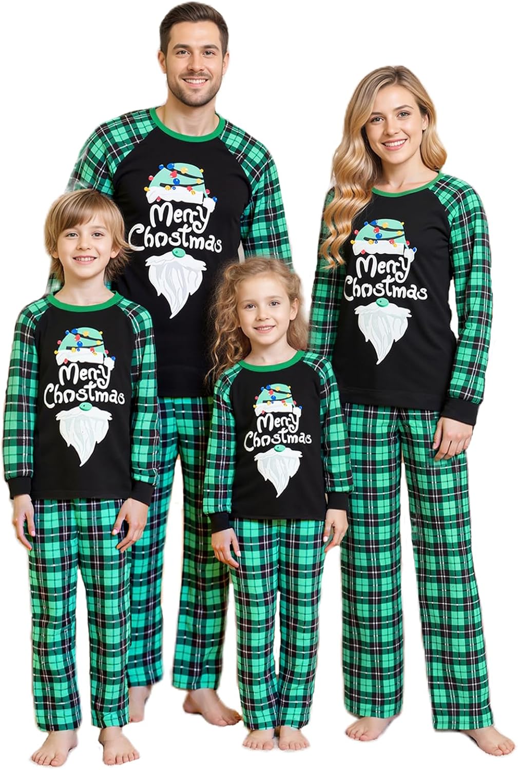 WephuPSho Christmas Family Matching Pajamas, Festive Xmas Jammies Sets for the Whole Family, Holiday Pjs Christmas