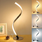 Snake Design Table Lamp – Spiral LED Night Light for Bedroom Decor