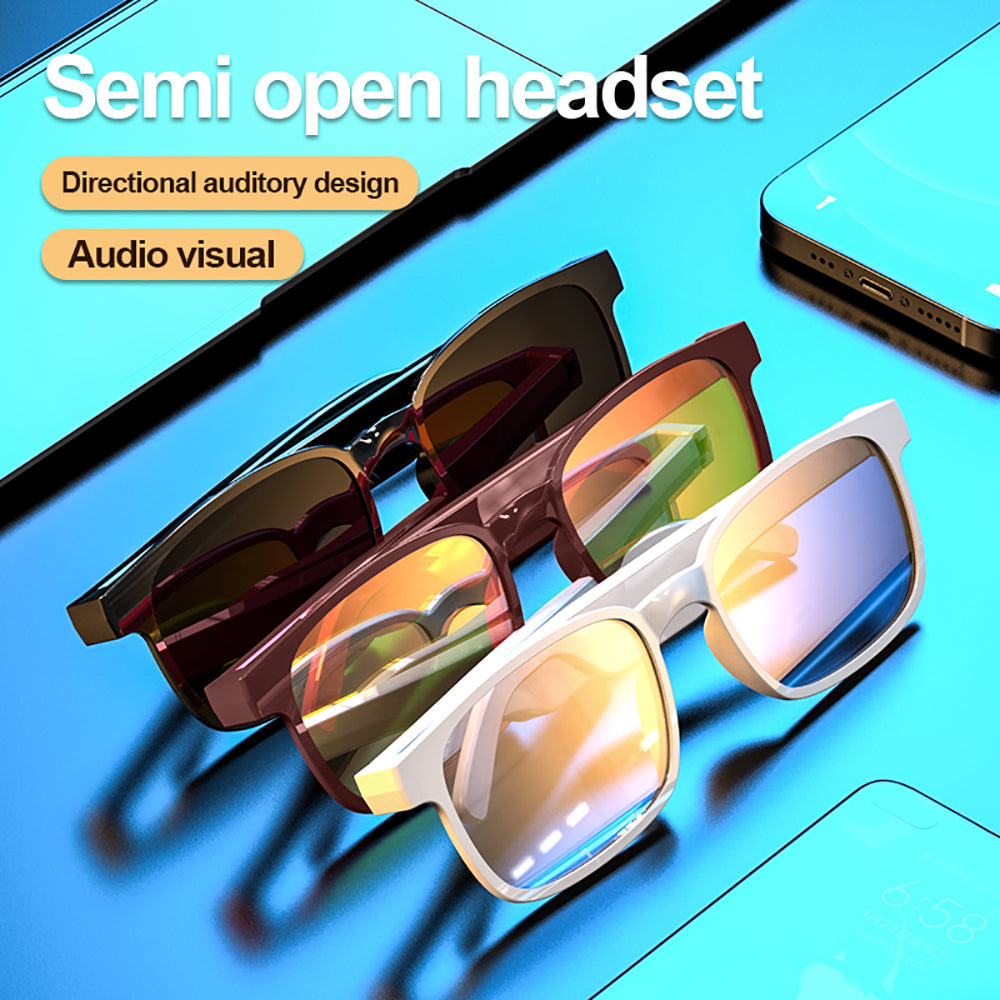 Wireless Audio Sunglasses – Smart Bluetooth Glasses for Running & Outdoor Sports