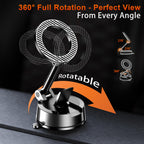 Qifutan Dash Mounted Phone Holders for Your Car Dash Phone Mount for Car Dashboard Air Vent Multi-Mount 3 in 1 Vehicle Windshield Holder Compatible Multi-Device Clip