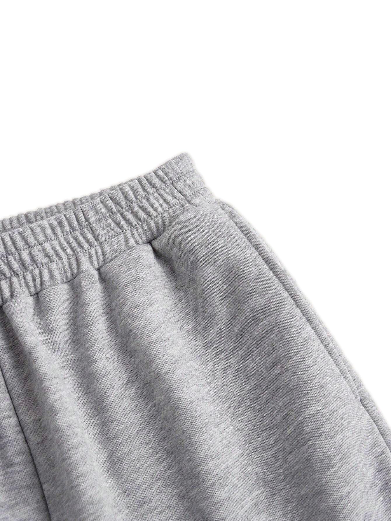 Men's Baggy Sweatpants Wide Leg Lounge Sweat Pants with Pockets