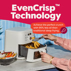 Instant Pot Vortex Plus 6QT XL Air Fryer, 6-in-1, Broils, Dehydrates, Crisps, Roasts, Reheats, Bakes for Quick Easy Meals, 100+ In-App Recipes, Dishwasher-Safe, from the Makers of Instant Pot, Black