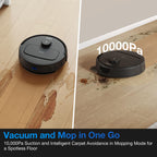 ECOVACS DEEBOT X11 OmniCyclone Robot Vacuum and Mop, PowerBoost Charging, OZMO Roller 2.0 Instant Self-Washing Mop, 19,500Pa Blast Suction, Bagless OmniCyclone Station, AIVI 3D Smart Navigation