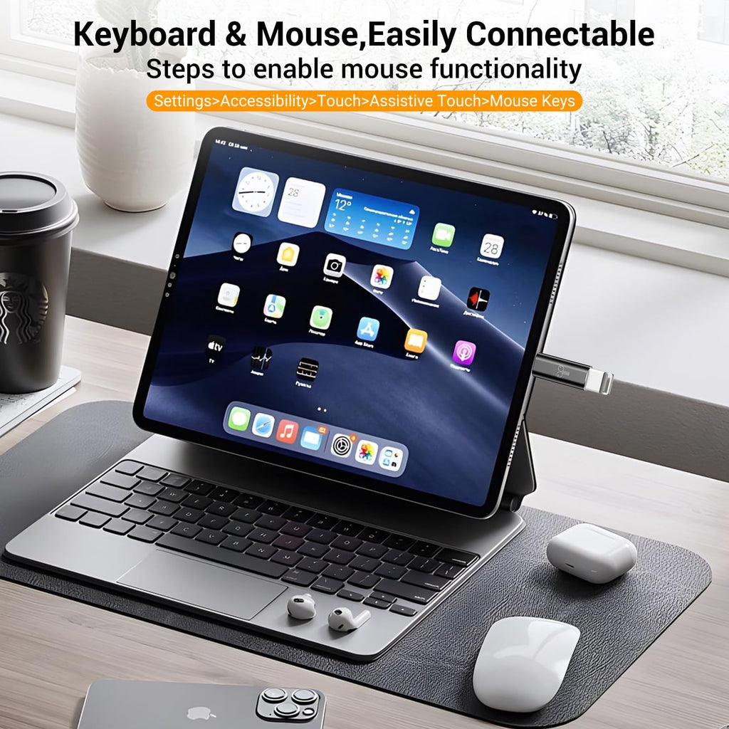 Temdan 4 Pack Lightning to USB C Adapter for iPhone 15/16/17 Pro/17 Pro Max,for iPhone 17/16 Charger,17/16 Accessories,Fast Charging & Data Transfer,USB C Charger Connector Cable,Not for Audio/OTG