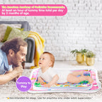 Infinno Tummy Time Mat Premium Baby Water Play Mat for Infants and Toddlers Baby Toys for 3 to 24 Months, Strengthen Your Baby's Muscles, Pink Theme Toys