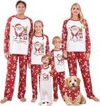 WephuPSho Christmas Family Matching Pajamas, Festive Xmas Jammies Sets for the Whole Family, Holiday Pjs Christmas