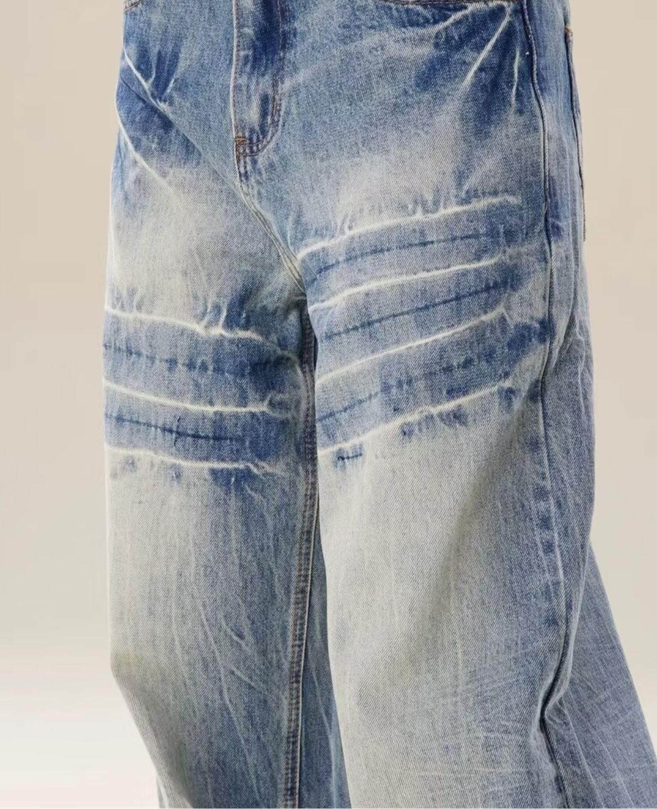 Baggy Jeans for Women Men Ripped Straight Leg Pants High Waisted Distressed Jeans Y2K Grunge Summer Clothes.