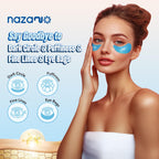 24K Gold Under Eye Patches - 60 Pack for Puffy Eyes, Dark Circles, Bags & Wrinkles with Collagen & Hyaluronic Acid - Eye Care Pads for Daily Skincare (Gold)