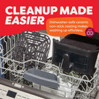 Instant Pot Vortex Plus 6QT XL Air Fryer, 6-in-1, Broils, Dehydrates, Crisps, Roasts, Reheats, Bakes for Quick Easy Meals, 100+ In-App Recipes, Dishwasher-Safe, from the Makers of Instant Pot, Black