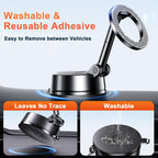 Qifutan Dash Mounted Phone Holders for Your Car Dash Phone Mount for Car Dashboard Air Vent Multi-Mount 3 in 1 Vehicle Windshield Holder Compatible Multi-Device Clip