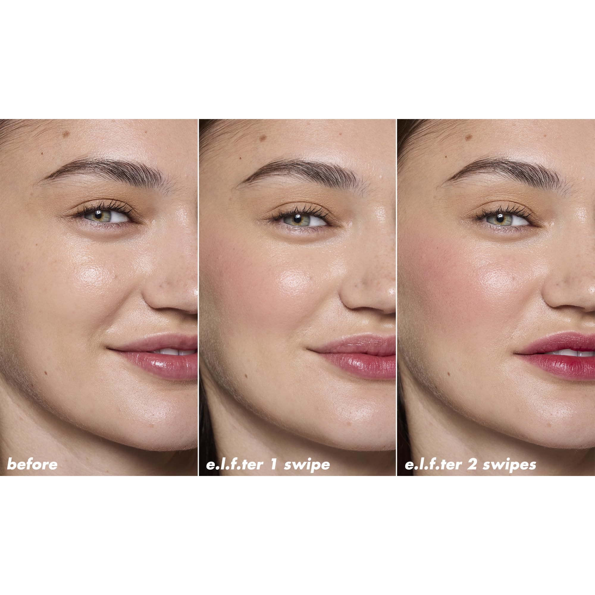 e.l.f. Sheer For It Blush Tint, Multi-Use, Long-Lasting Lip & Cheek Makeup, Creates A Natural Flush Finish, Vegan & Cruelty-Free, Cherry Cola