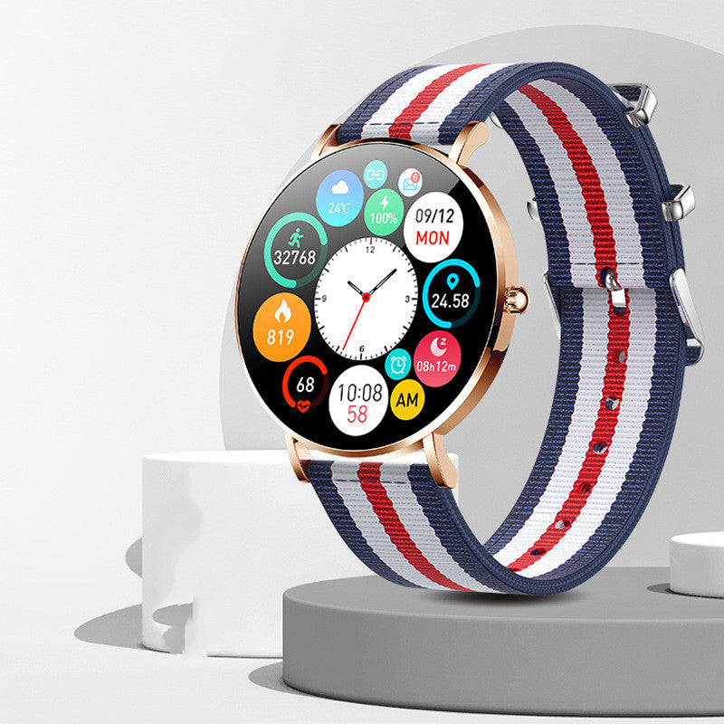 Women’s Smartwatch T8 – Slim Design with Call, Heart Rate & Health Tracking