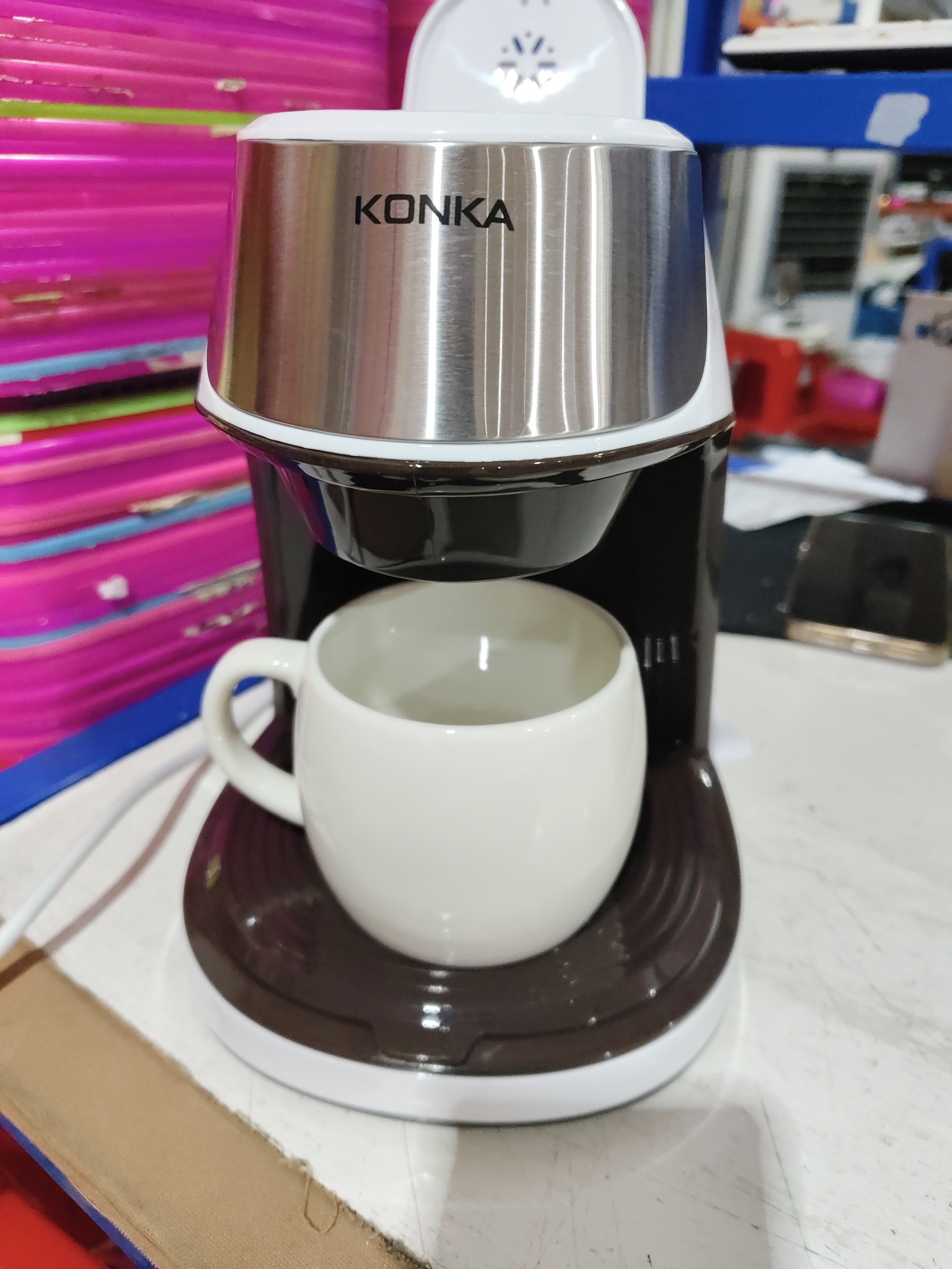 Mini Coffee Machine – Fully Automatic Portable Coffee Maker for Home & Travel