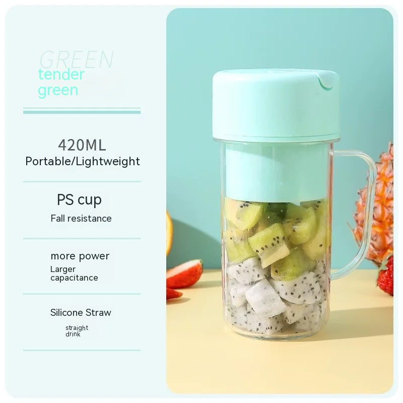 Portable Mini Blender – USB Rechargeable Smoothie Mixer for Travel & Home
