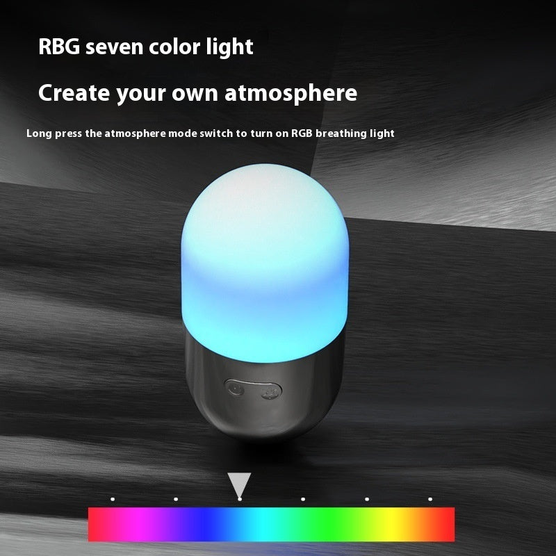 Mini RGB Camping Light – Rechargeable LED Lamp for Travel, Tent & Night Use