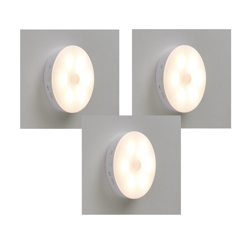 Motion Sensor LED Light – Hands-Free Wireless Night Light for Home & Kitchen
