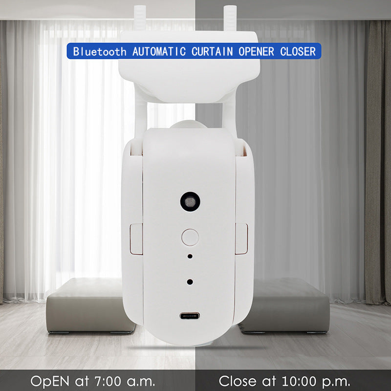 Automatic Curtain Robot – Electric Smart Curtain Opener for Rod & Track