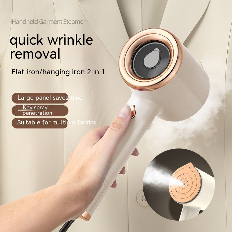 Travel Garment Steamer – Mini Handheld Fabric Iron for Quick Wrinkle Removal