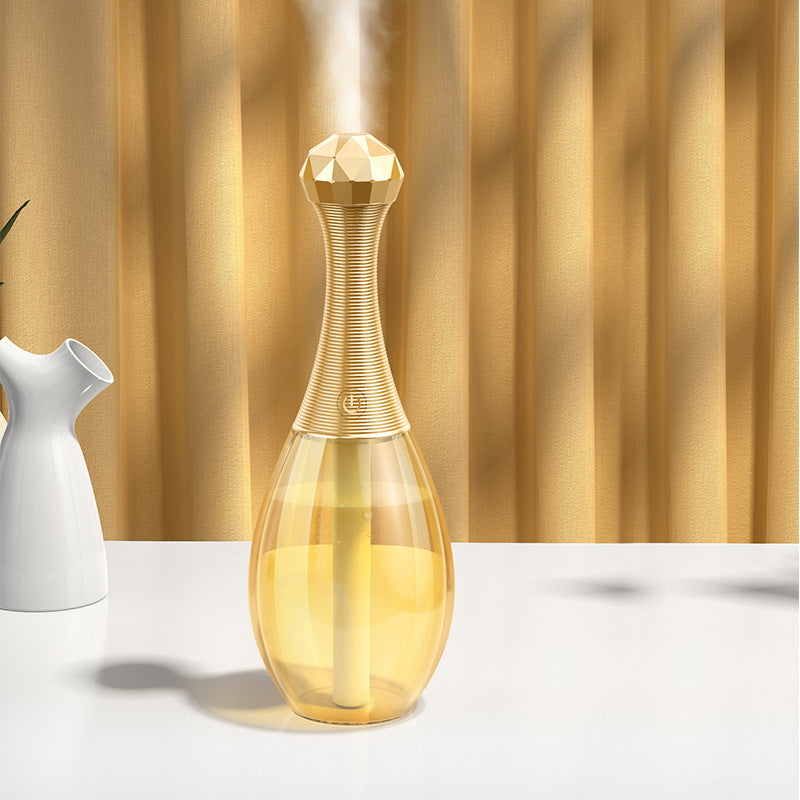 Mini USB Perfume Humidifier – Silent Portable Aroma Diffuser for Home & Office